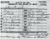 Joseph John Bassar Birth Certificate