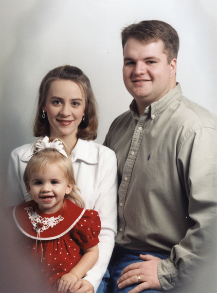 Caitlin, Stephanie and Jamie Parker