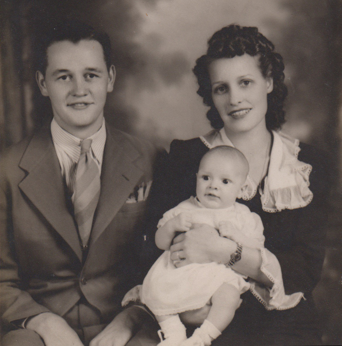William Henry Waddelle Jr, Evelyn Aline White Waddelle, and William Henry Waddelle III